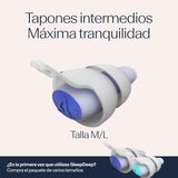 Material ultra suave AlpineThermoShape para dormir de lado con confort