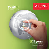 Alpine SleepSoft: reducción de ruido y cuidado higiénico reutilizable