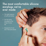 Tapones Alpine SoftSilicone para nadar con ajuste seguro