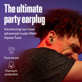 Alpine Tune Earplugs: tapas en cuatro tamaños para ajuste cómodo.