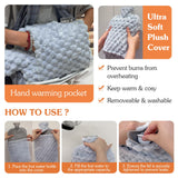 Alpinmett funda de peluche suave brinda confort y seguridad al tacto.
