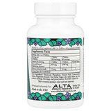 Alta Health sílice con bioflavonoides, detalle de etiqueta, mejora absorción y uso diario.