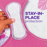 Always protector diario para terminar el día con sensación fresca.