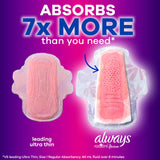 Always Radiant FlexFoam absorcion nocturna: piel seca y cómoda