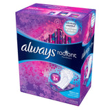 Adhesivo Edge2Edge de Always Liners mantiene la protección en su lugar.