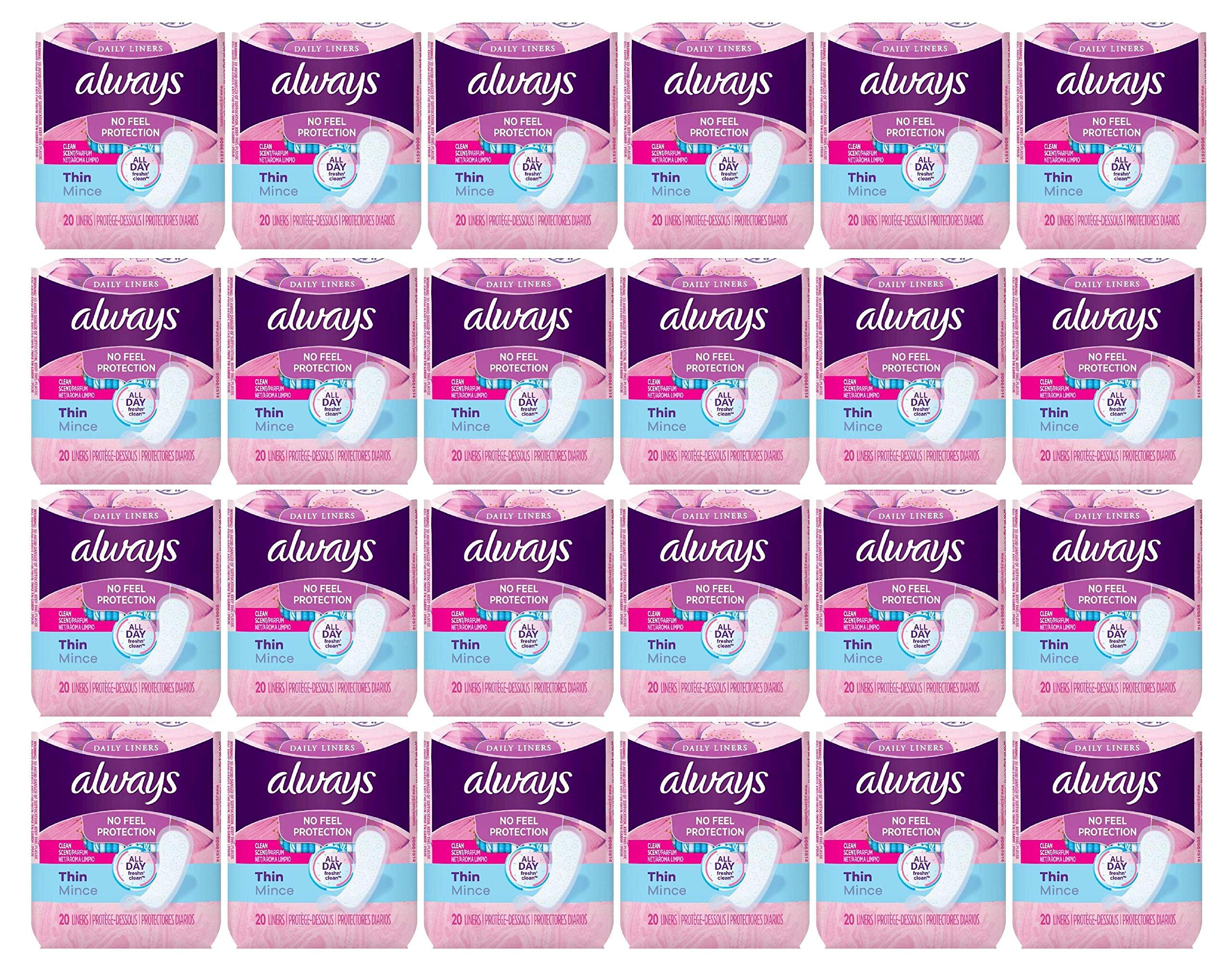 Always Thin para uso diario, comodidad ligera y fiable