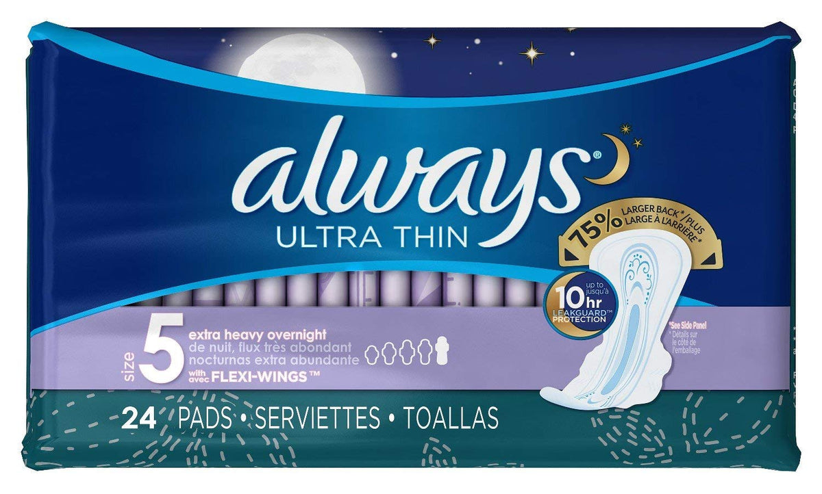 Always Toallas Ultra Finas en primer plano, comodidad diaria y absorción confiable