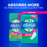 Pack 114 unidades de Always Ultra Delgadas para uso continuo