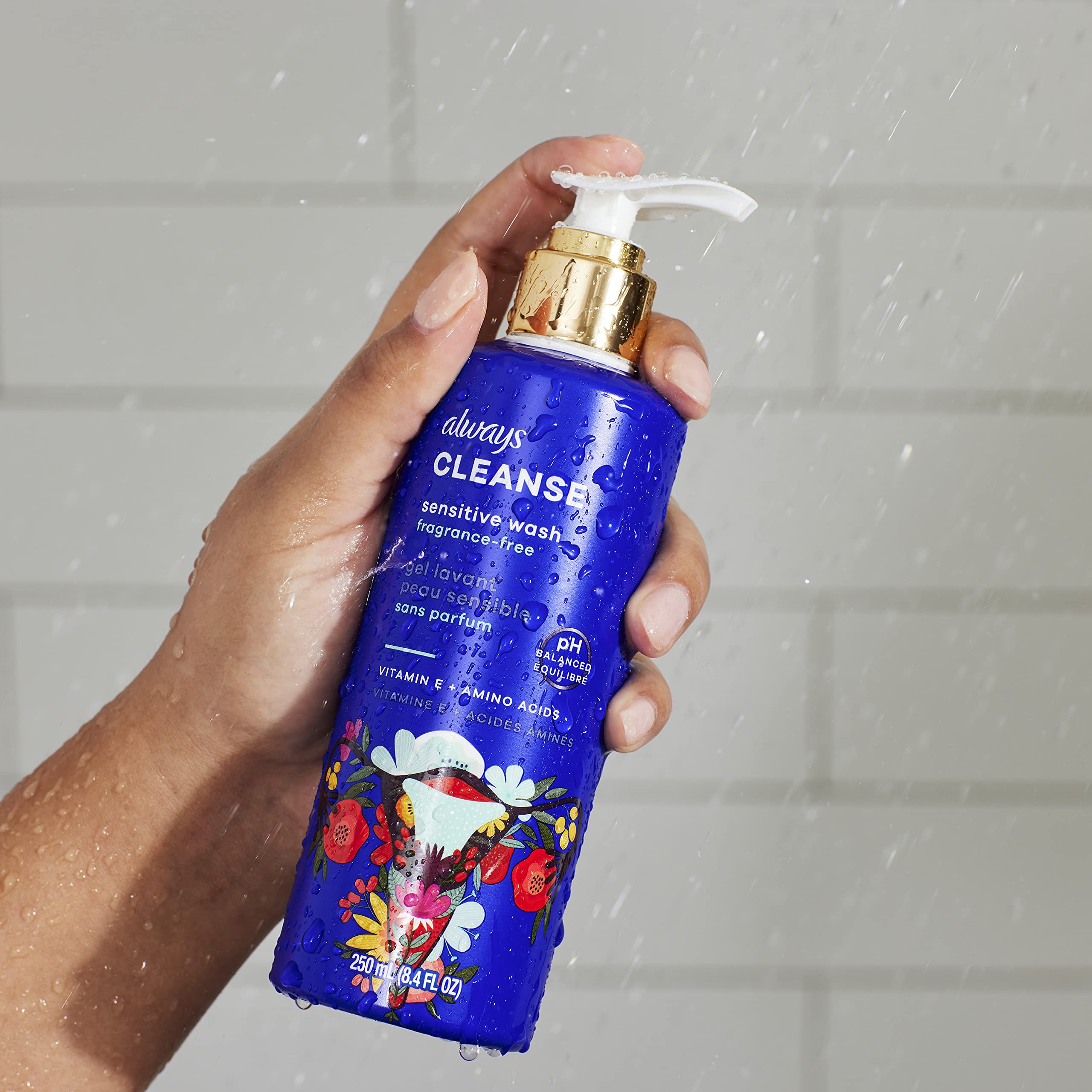 Always Wash, medidas de dosificación precisas para consistencia.
