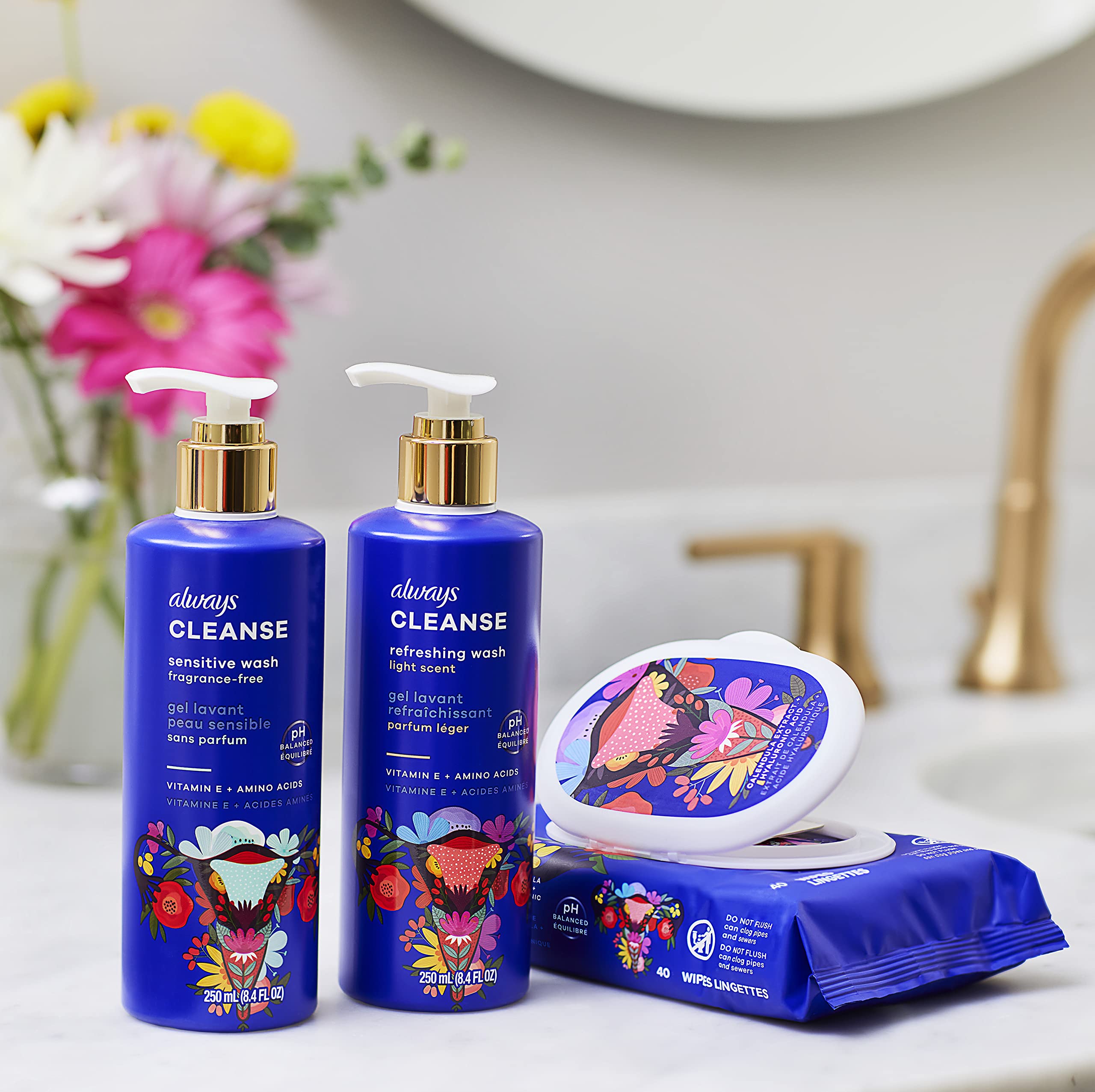 Always Wash, envase sostenible para reciclaje sencillo.