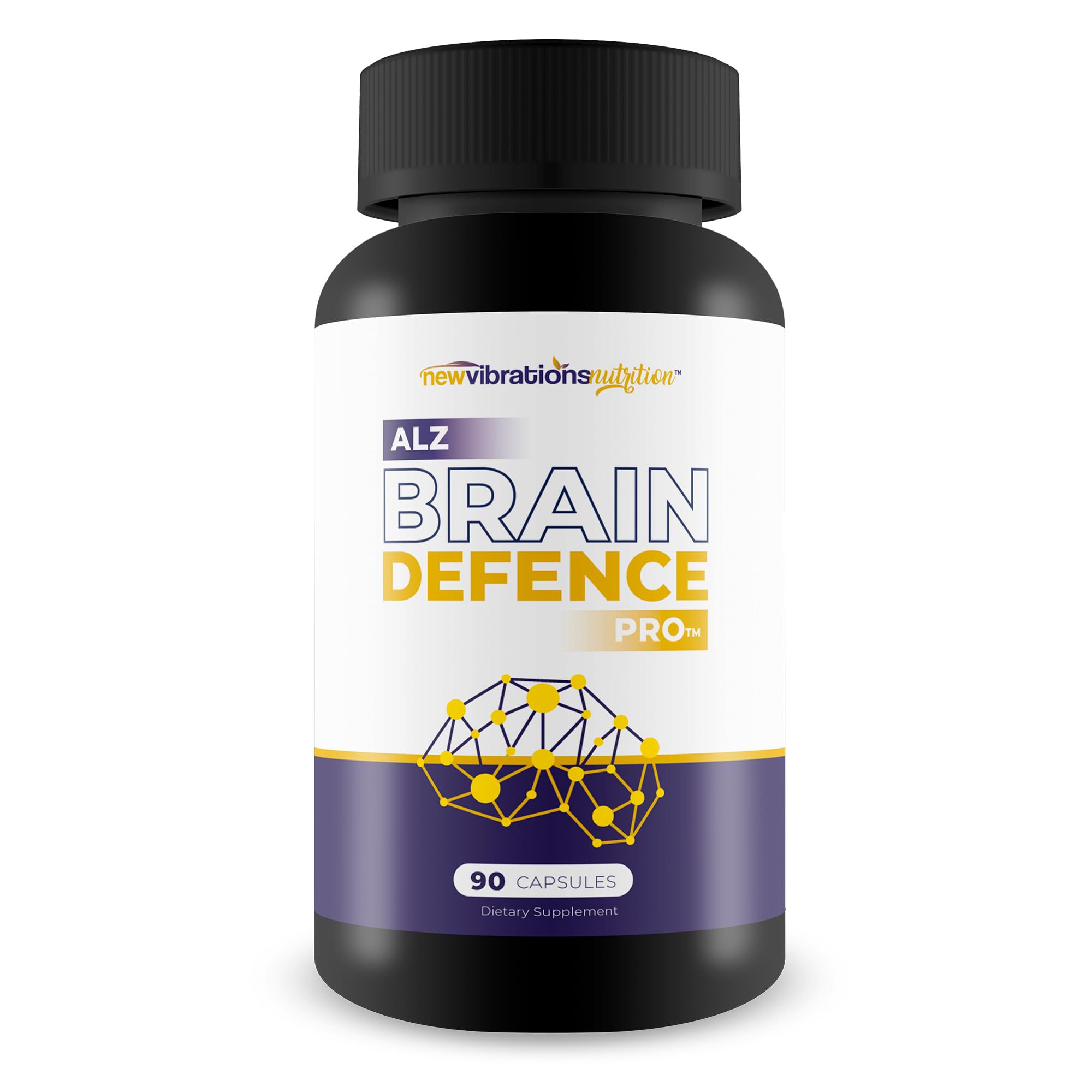 ALZ Brain Defence Pro cápsulas para apoyo diario de memoria y concentración.
