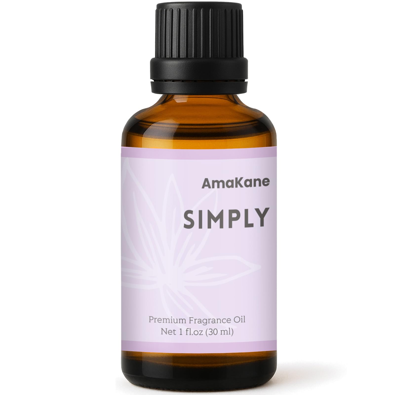 AmaKane: botella ambar con pipeta para difusor, aroma limpio y duradero.