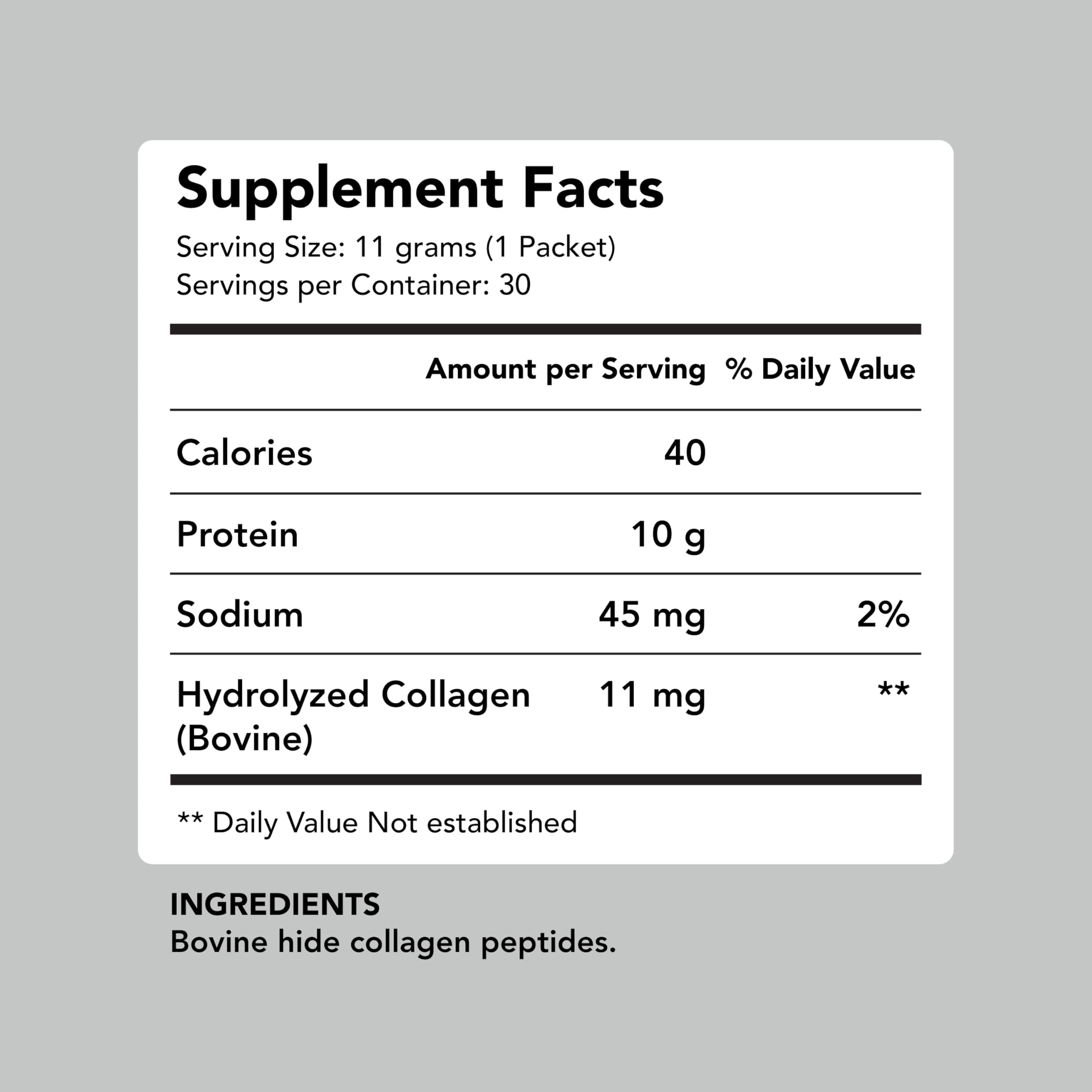 AMANDEAN colágeno con 18 aminoácidos para nutrición