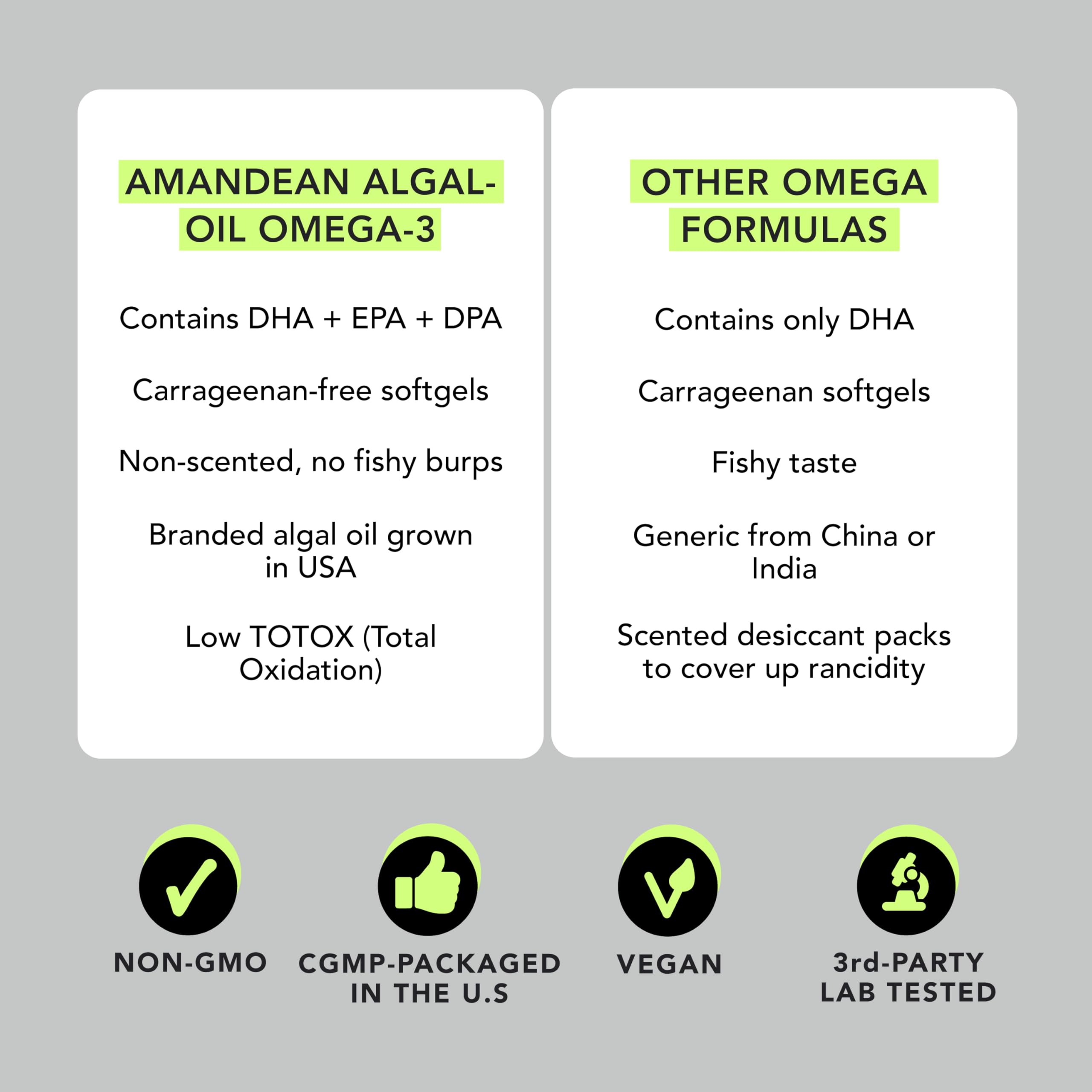 AMANDEAN cultivo de algas marinas, fuente sostenible de Omega-3.
