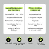 AMANDEAN cultivo de algas marinas, fuente sostenible de Omega-3.