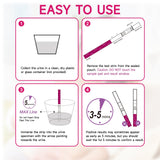 Amazewell copa reutilizable para pruebas de embarazo en casa con limpieza sencilla