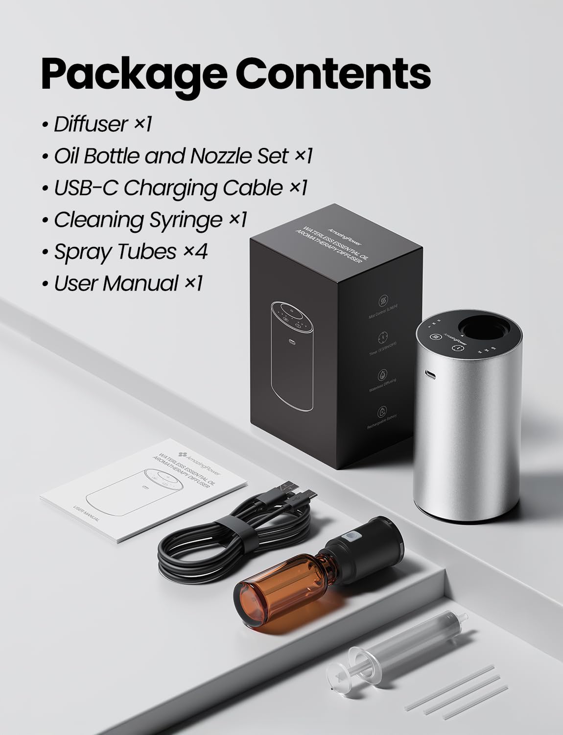 Compatible con frascos de 5–20 ml para uso limpio