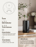 AMAZING FLOWER difusor tres niveles de niebla para dormitorio u oficina