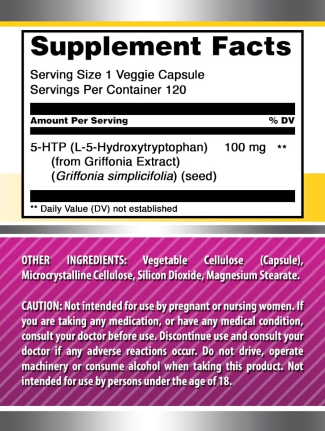 Amazing Formulas 5-HTP prueba de terceros para calidad