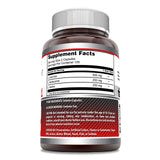 Etiqueta detallada de Amazing Formulas BCAA para identificar contenido por porción