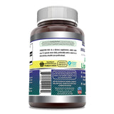 Etiqueta libre de gluten y no transgenico de Amazing Formulas.