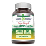 Amazing Formulas Glucosamina en botella: cápsulas fáciles de tomar para uso diario