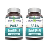 Amazing Formulas PABA Suplemento en cápsula, apoyo para la rutina diaria de bienestar