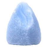 Amazing Gemstone ágata azul encaje crudo para proyectos de pulido y creatividad manual.