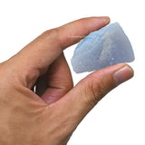 Amazing Gemstone ágata azul encaje crudo ideal para rituales de relajación y atención plena.