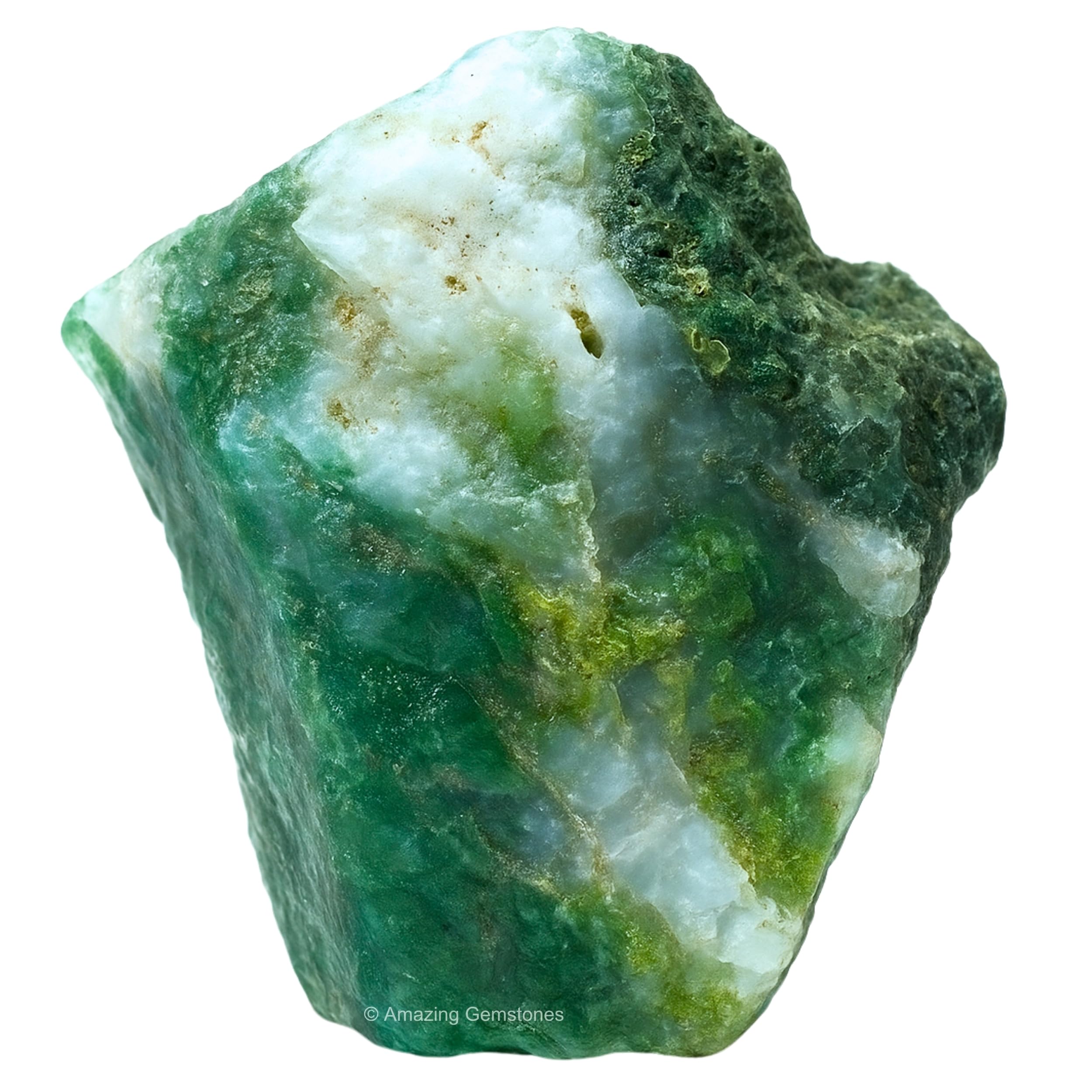 Amazing Gemstone agata musgo, piedra bruta para equilibrio emocional y uso en joyería artesanal.
