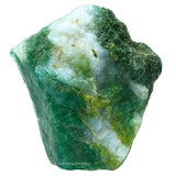 Amazing Gemstone agata musgo, piedra bruta para equilibrio emocional y uso en joyería artesanal.