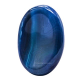 Amazing Gemstone Alma: piedra azul ágata para meditación profunda y calma sensorial.