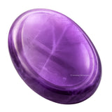 Amazing Gemstone Amatista: piedra de preocupación en la palma para relajación.
