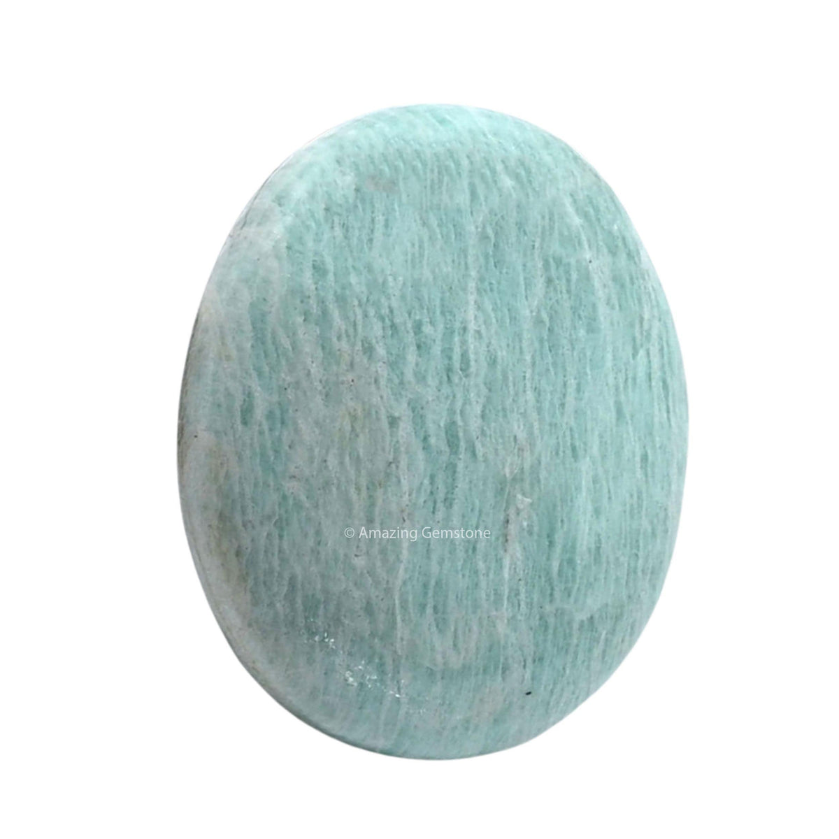 Amazing Gemstone Amazonite: piedra palma grande para meditación y equilibrio de energía.
