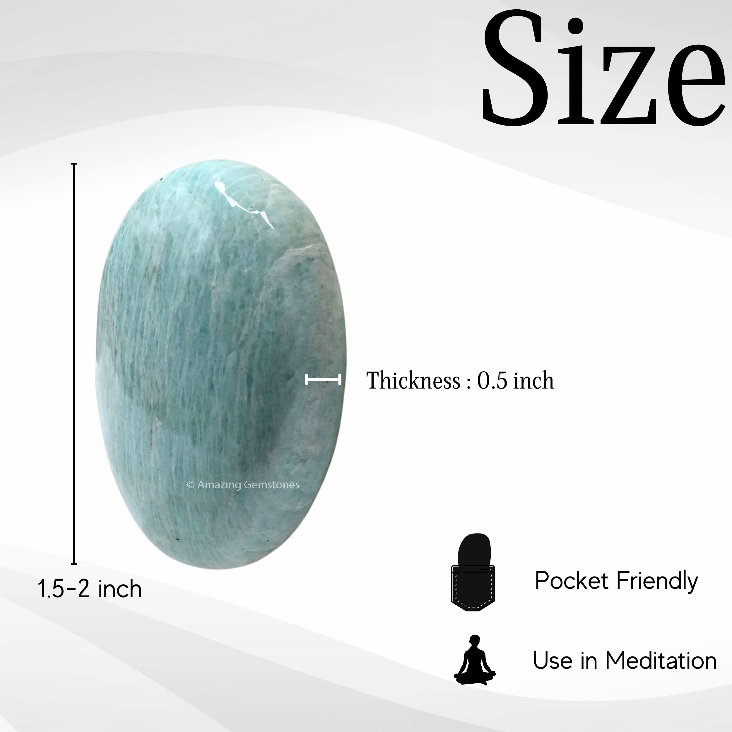 Amazing Gemstone Amazonite: regalo único para cumpleaños, para sorprender a alguien especial.