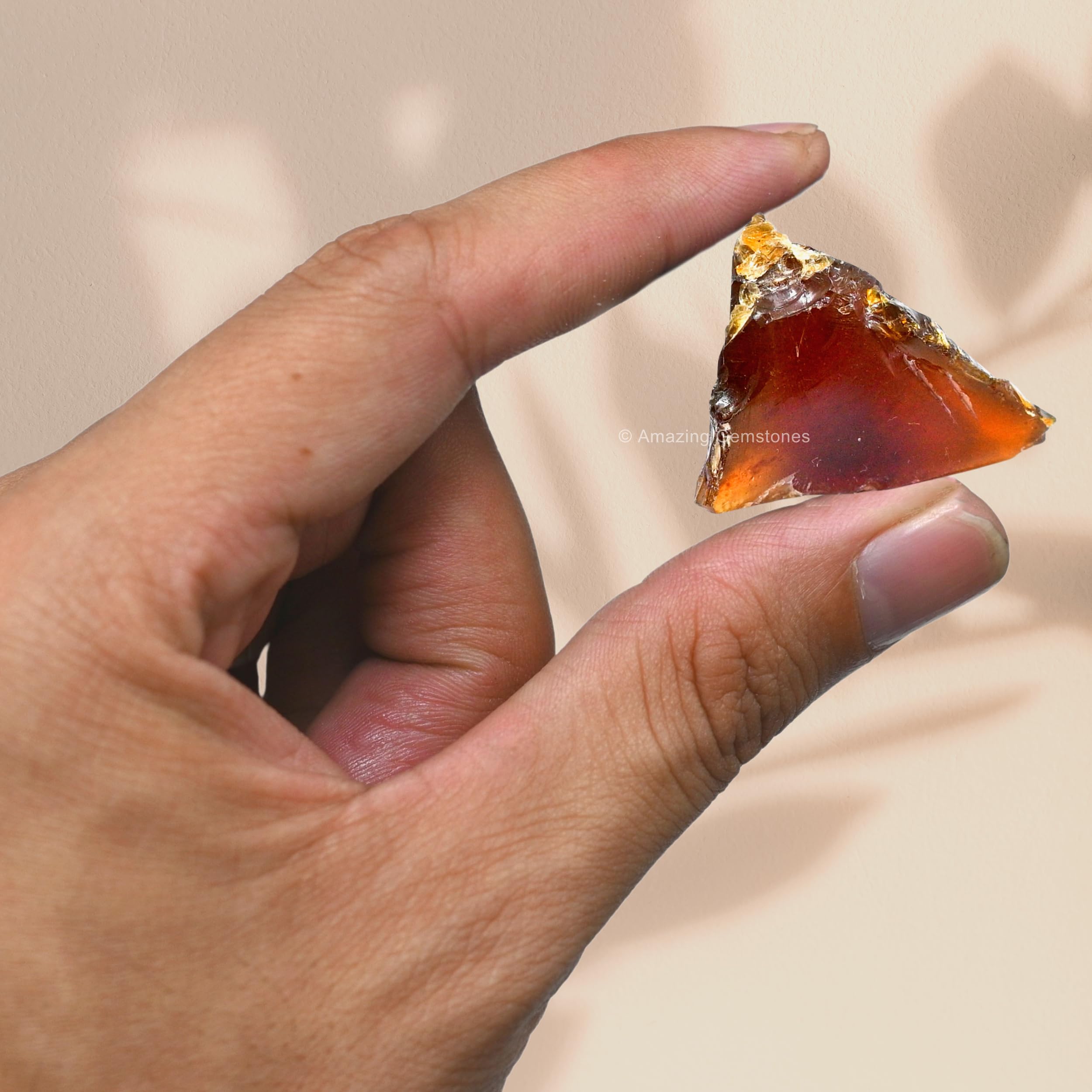 Amazing Gemstone ámbar crudo meditacion para concentración y calma