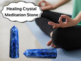Amazing Gemstone ambiente relajación sodalita inspira calma y concentración.
