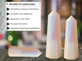 Amazing Gemstone Angel Aura Quartz, meditaciones y relajación guiadas con energía clara.
