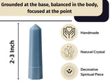 Amazing Gemstone Angelite: cristal para cuadrícula y foco de energía en configuraciones de cristales