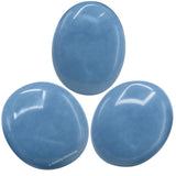 Angelite de Amazing Gemstone, uso en meditación para concentración y serenidad