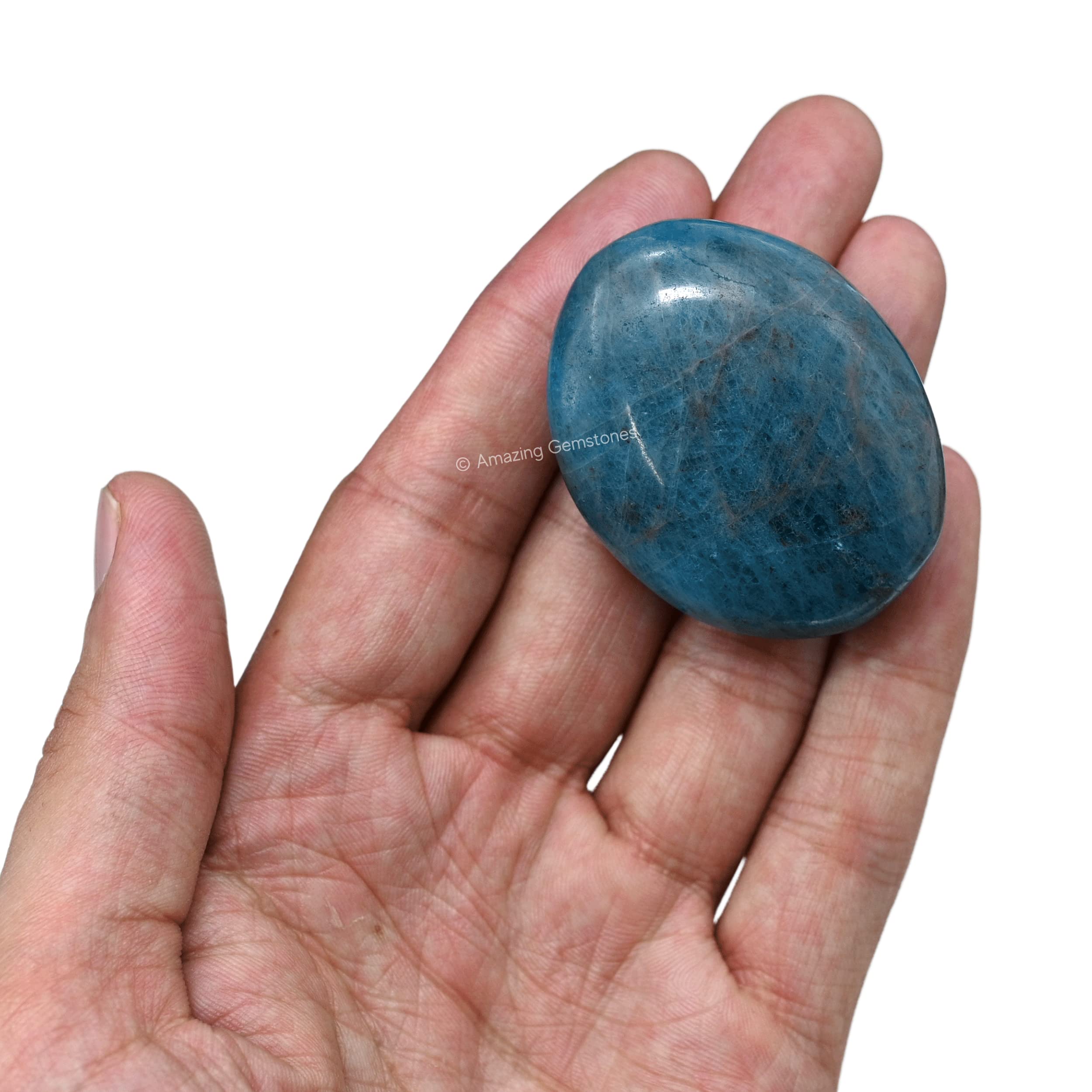 Amazing Gemstone Decoración serena con apatita azul para casa