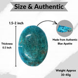 Amazing Gemstone Regalo de cumpleaños con apatita azul, regalo significativo