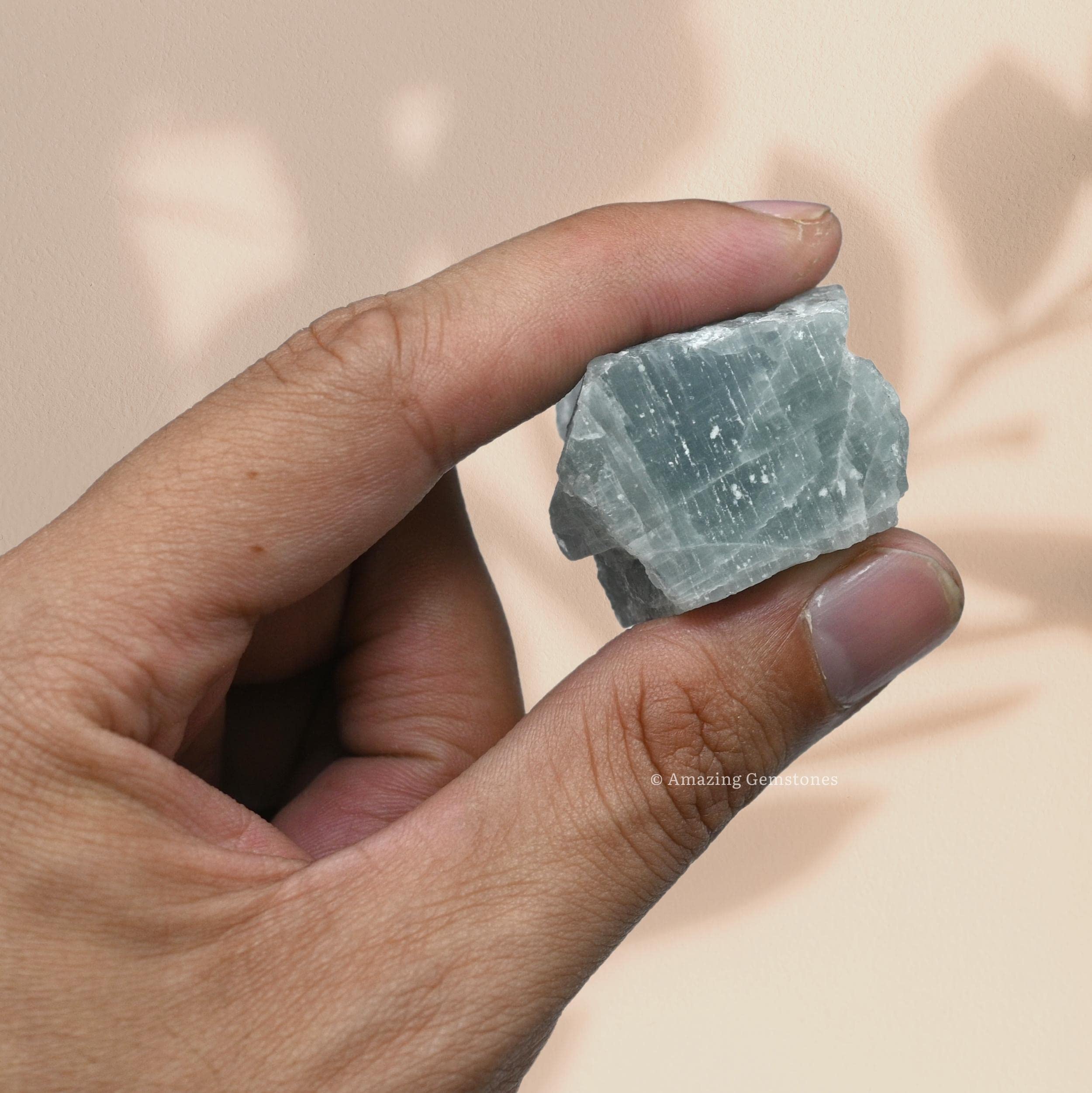 Amazing Gemstone Aguamarina cruda, ideal para tumbling y proyectos DIY.