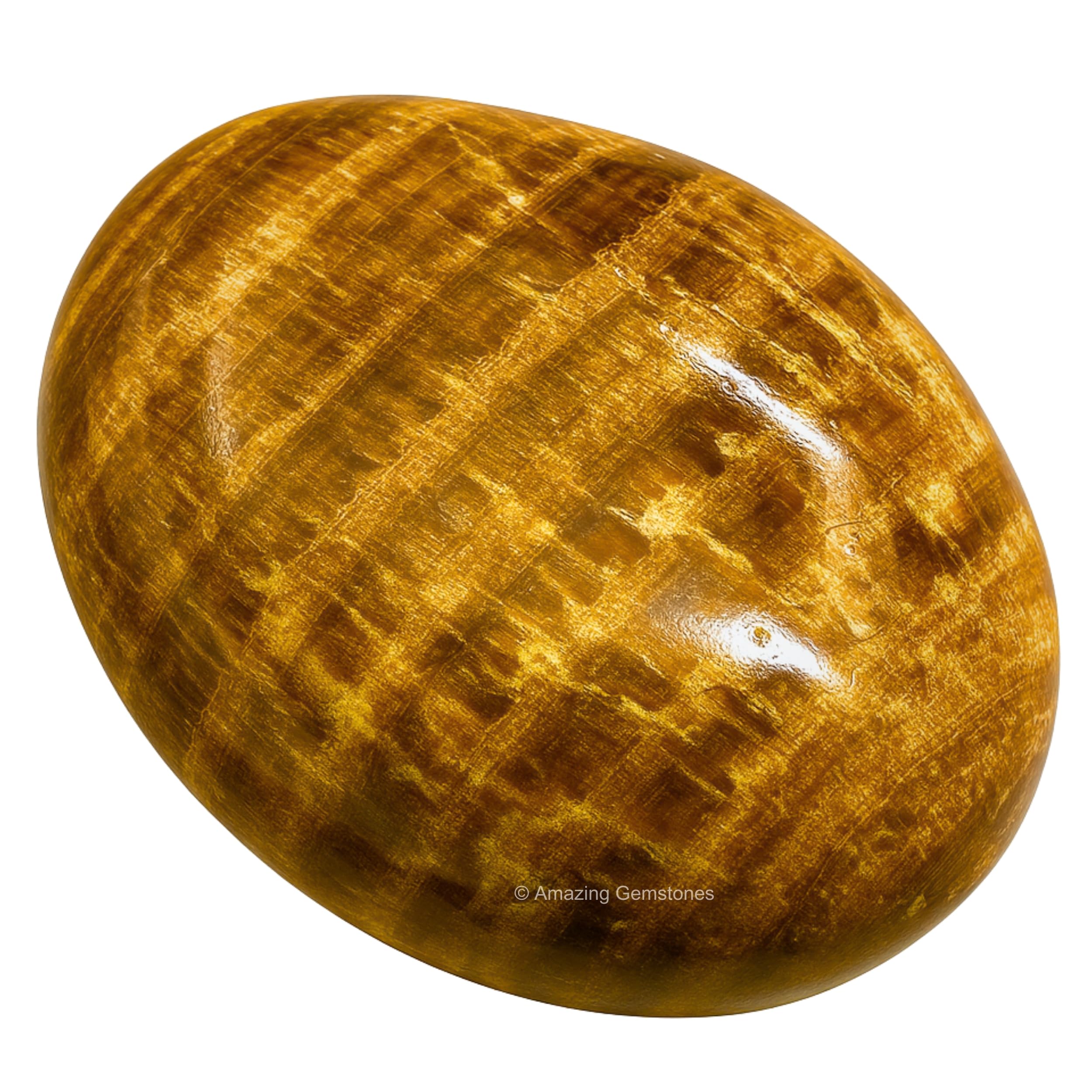 Amazing Gemstone: piedra de palma para meditación, sensación calmante y enfoque.