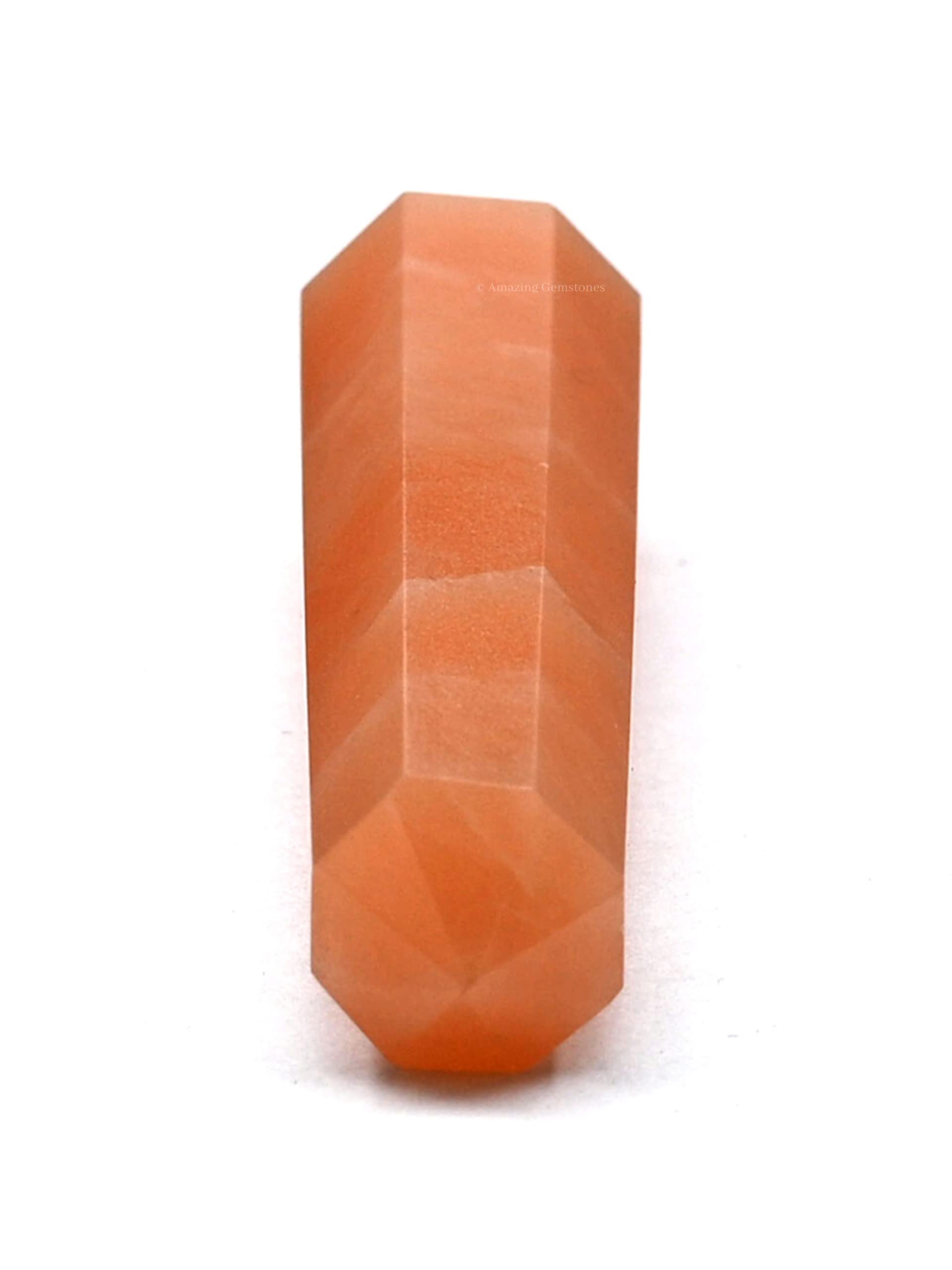 Amazing Gemstone torre aventurina roja para purificar ambientes y elevar foco.