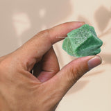 Amazing Gemstone Aventurina Verde: bolsa de terciopelo para regalo.