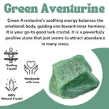 Amazing Gemstone Aventurina Verde: tono calmante para la concentración.