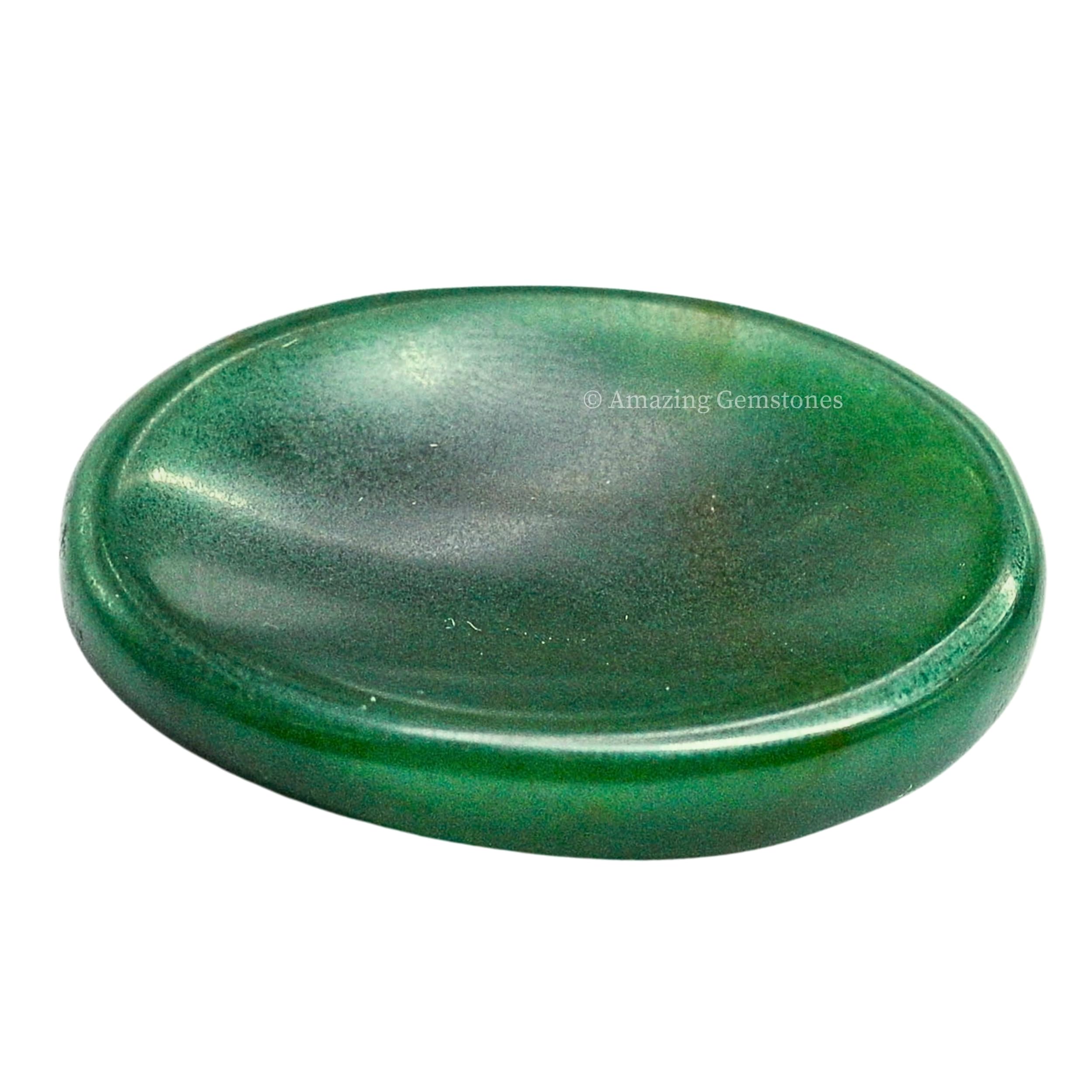 Amazing Gemstone para meditación: aventurina verde favorece la concentración interior.