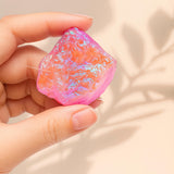 Amazing Gemstone: bolsa-terciopelo regalo, aporta presentacion elegante para cuarzo rosa.