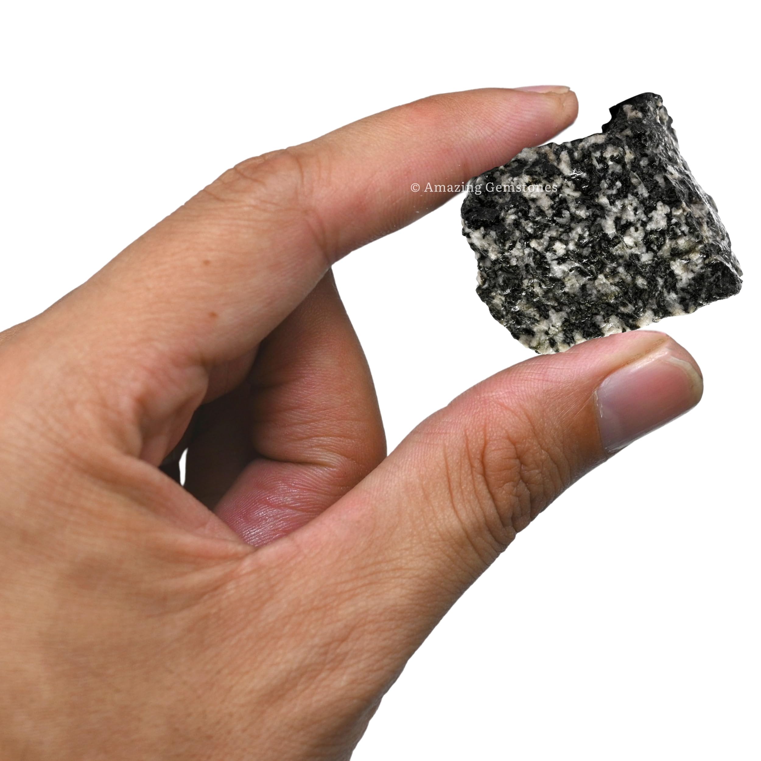 Amazing Gemstone bolsa de terciopelo para turmalina negra y blanca